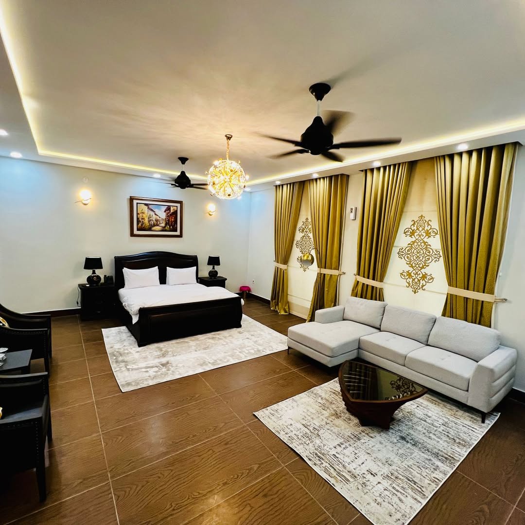 Guest room at the club